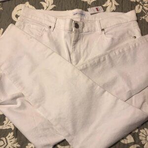 Wmn's white loft jeans